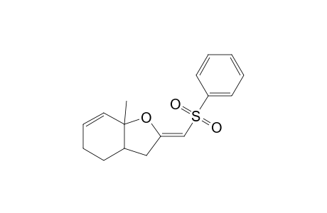 Z-1-Methyl-8-[(phenylsulfonyl)methylene]-9-oxabicyclo[4.3.0]non-2-ene