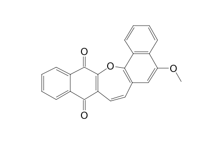 5-Methoxydinaphth[1,2-b:2',3'-f]oxepin-9,14-dione