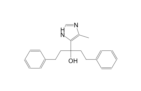 3-(4-methyl-1H-imidazol-5-yl)-1,5-diphenyl-3-pentanol