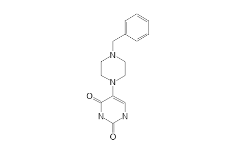 5-(4-BENZYLPIPERAZINYL)-URACIL