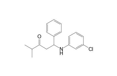 N-{-[.alpha.-(Isopropylcarbonyl)methyl]benzyl}-3-chloroaniline