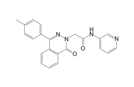 2-(4-(4-methylphenyl)-1-oxo-2(1H)-phthalazinyl)-N-(3-pyridinyl)acetamide