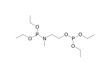 O,O-DIETHYL-N-METHYL-N-(2-DIETHOXYPHOSPHINOXYETHYL)AMIDOPHOSPHITE