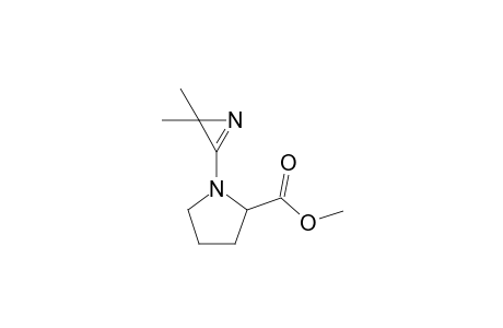 Methyl N-(2,2-dimethyl-2H-azirin-3-yl)prolinate