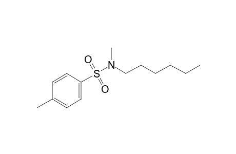 Benzenesulfonamide, 4,N-dimethyl-N-hexyl-