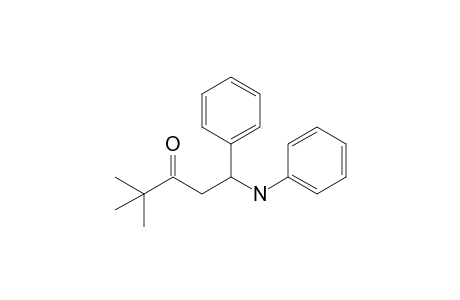 1-Anilino-4,4-dimethyl-1-phenyl-3-pentanone