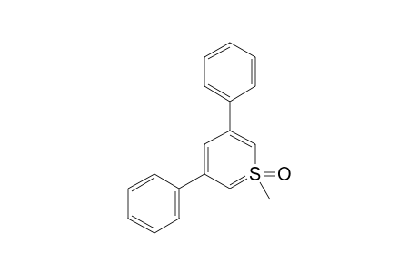 1-Methyl-3,5-diphenylthiabenzene-1-oxide