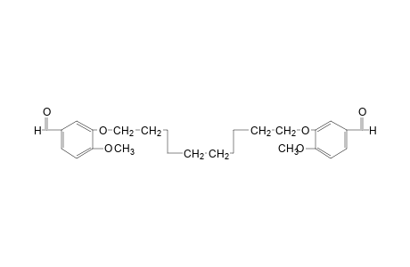 3,3'-(decamethylenedioxy)di-p-anisaldehyde