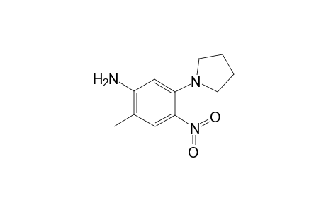 2-Methyl-4-nitro-5-(1-pyrrolidinyl)aniline