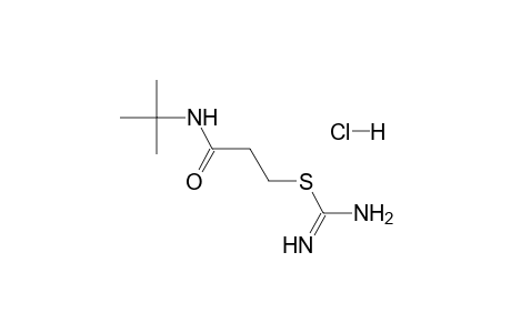 3-(AMIDINOTHIO)-N-tert-BUTYLPROPIONAMIDE, HYDROCHLORIDE