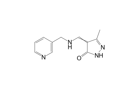 3-methyl-4-{{[(3-pyridyl)methyl]amino}methylene}-2-pyrazolin-5-one