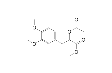 Methyl 2-acetoxy-3-(3,4-dimethoxyphenyl)propanoate