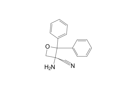 3-Amino-2,2-diphenyloxetane-3-carbonitrile