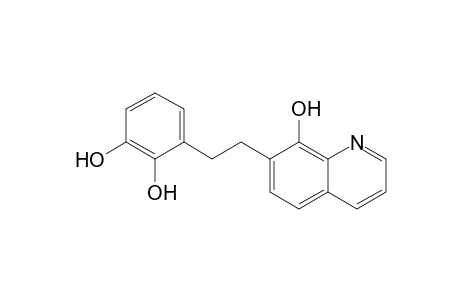 1-(2,3-Dihydroxyphenyl)-2-(8-hydroxyquinolin-7-yl)ethane