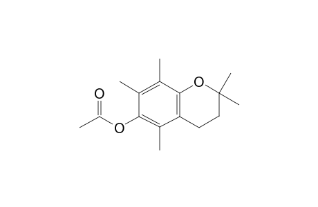 2,2,5,7,8-pentamethyl-6-chromanol, acetate