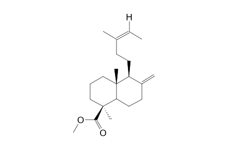 Methyl-labda-8(17),13Z-dien-19-oate