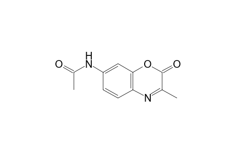N-(3-methyl-2-oxo-2H-1,4-benzoxazin-7-yl)acetamide