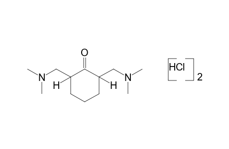 2,6-bis[(Dimethylamino)methyl]cyclohexanone, dihydrochloride