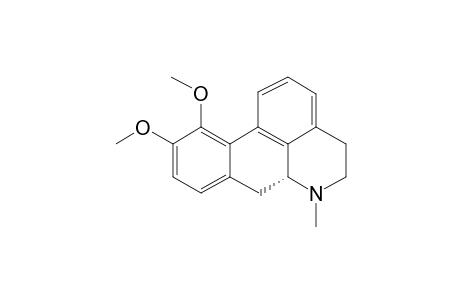 4H-Dibenzo[de,g]quinoline, 5,6,6a,7-tetrahydro-10,11-dimethoxy-6-methyl-, (R)-