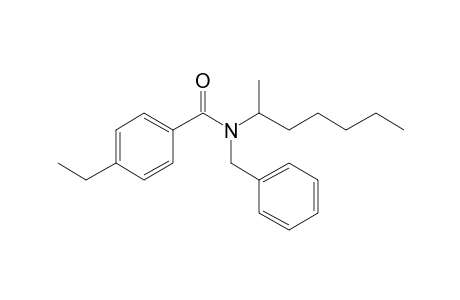 Benzamide, 4-ethyl-N-benzyl-N-(hept-2-yl)-