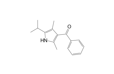 3-Benzoyl-2,4-dimethyl-5-isopropylpyrrole