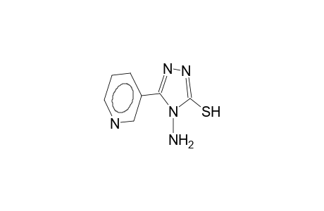 1-amino-2-mercapto-5-(3-pyridyl)-1,3,4-triazole