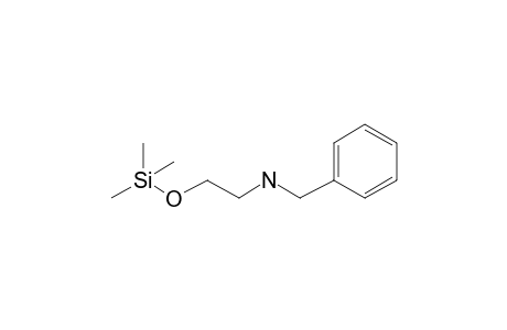 Benzenemethanamine, N-[2-[(trimethylsilyl)oxy]ethyl]-