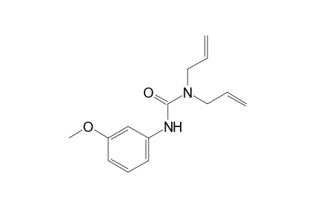 1,1-diallyl-3-(m-methoxyphenyl)urea