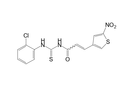 1-(o-chlorophenyl)-3-[3-(5-nitro-3-thienyl)acryloyl]-2-thiourea