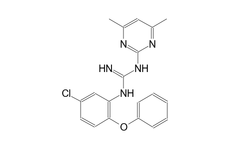 N-(5-chloro-2-phenoxyphenyl)-N'-(4,6-dimethyl-2-pyrimidinyl)guanidine