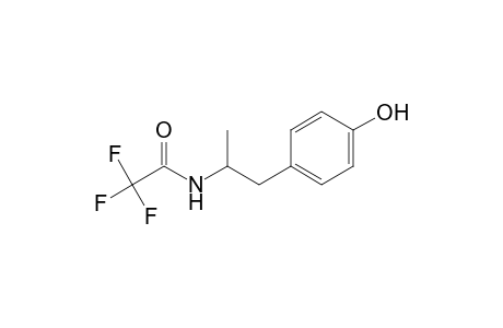 2,2,2-trifluoro-N-[1-(4-hydroxyphenyl)propan-2-yl]acetamide
