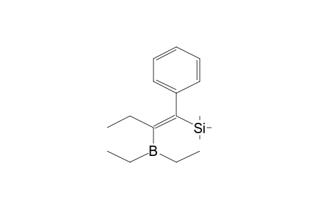 [(E)-2-diethylboranyl-1-phenylbut-1-enyl]-trimethylsilane
