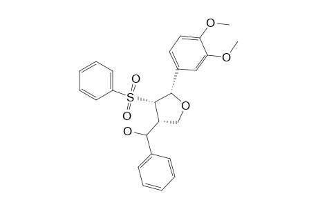 3-Furanmethanol, 5-(3,4-dimethoxyphenyl)tetrahydro-.alpha.-phenyl-4-(phenylsulfonyl)-, [3R-[3.alpha.(S*),4.beta.,5.alpha.]]-