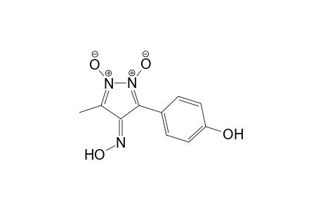 3-(4'-Hydroxyphenyl)-5-methylpyrazol-4-one - Oxime - 1,2-dioxide