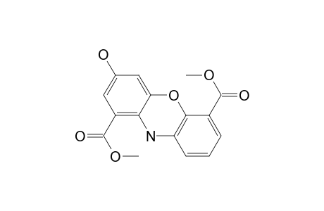 10H-Phenoxazine-1,6-dicarboxylic acid, 3-hydroxy-, dimethyl ester