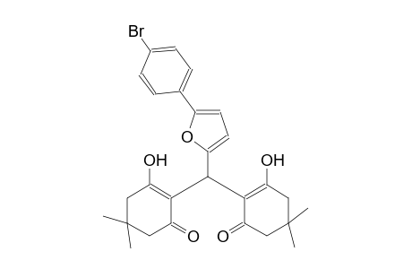 2-[[5-(4-Bromophenyl)-2-furyl](2-hydroxy-4,4-dimethyl-6-oxo-1-cyclohexen-1-yl)methyl]-3-hydroxy-5,5-dimethyl-2-cyclohexen-1-one