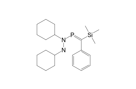 [1,2-DICYCLOHEXYLHYDRAZINO]-[PHENYL-(TRIMETHYLSILYL)-METHYLEN]-PHOSPHANE