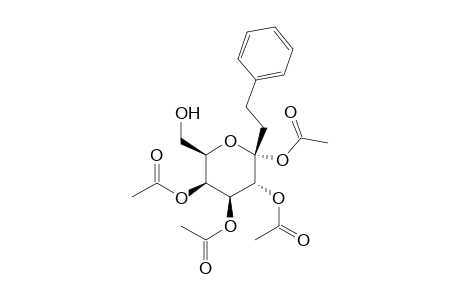 .alpha.-D-Galactopyranoside, 2-phenylethyl, tetraacetate