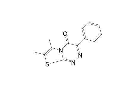 6,7-dimethyl-3-phenyl-4H-thiazolo[2,3-c]-as-triazin-4-one
