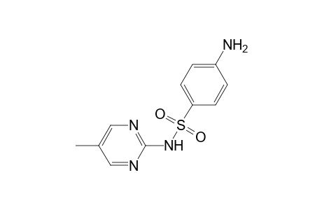 Benzenesulfonamide, 4-amino-N-(5-methyl-2-pyrimidinyl)-