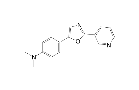 5-[p-(dimethylamino)phenyl]-2-(3-pyridyl)oxazole
