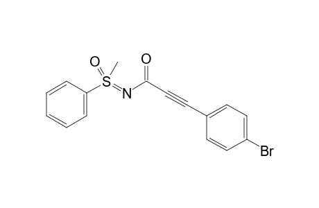 N-[3-(4-Bromophenyl)propioloyl]-S,S-methylphenyl sulfoximine