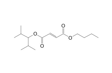 Fumaric acid, butyl 2,4-dimethylpent-3-yl ester