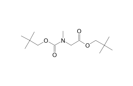 Sarcosine, N-neopentyloxycarbonyl-, neopentyl ester