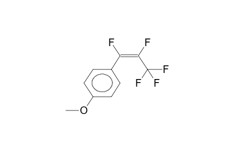 (Z)-1-(4-METHOXYPHENYL)PENTAFLUOROPROPENE