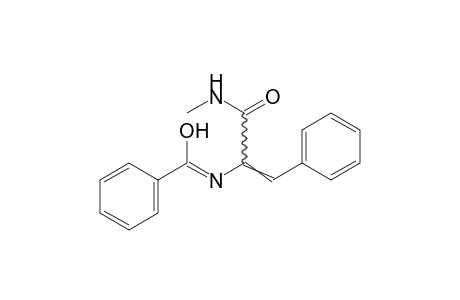 N-[alpha-(methylcarbamoyl)styryl]benzimidic acid