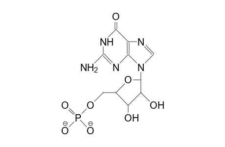 Guanosine-5'-monophosphate dianion