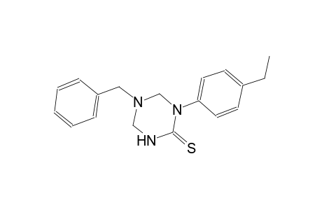 5-benzyl-1-(4-ethylphenyl)tetrahydro-1,3,5-triazine-2(1H)-thione