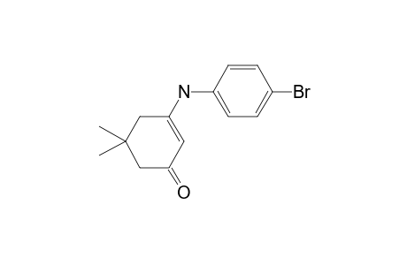 3-(4-Bromoanilino)-5,5-dimethyl-2-cyclohexen-1-one