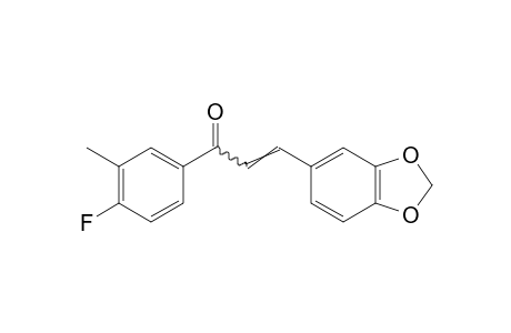 4'-fluoro-3'-methyl-3,4-(methylenedioxy)chalcone